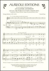 Let All the World in Every Corner S Unison choral sheet music cover